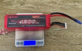 6S1P 22.2V 4200mAh 75C  EC5